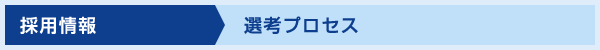 選考プロセス